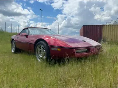 Gebraucht Corvette C4 245 PS (180 kW) 1990 Rot Cabrio