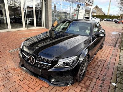 Gebraucht Mercedes C250 AMG line 211 PS (155 kW) 2017 Schwarz metallic Coupé