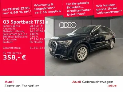 Usata Audi Q3 Sportback Sport 245 CV (180 kW) 2022 Nero SUV