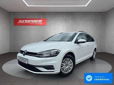 Weiß Gebraucht 2019 VW Golf VII Trendline Kombi | 15.900 € (Fairer Preis)