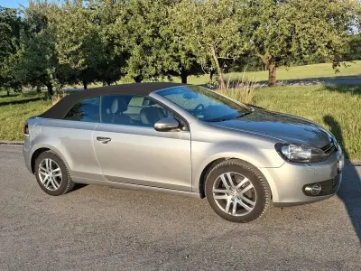 Gebraucht VW Golf Cabriolet 122 PS (89 kW) 2013 Silber Cabrio