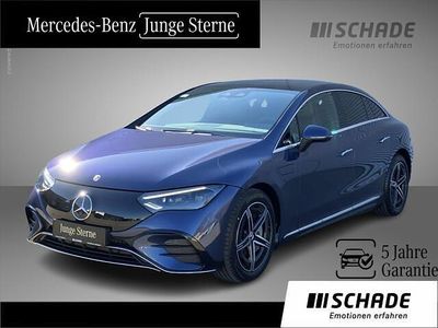 Blau Gebraucht 2024 Mercedes EQE350 AMG line Limousine | 58.550 € (Teuer)