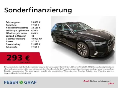 Gebraucht Audi A6 Sport 204 PS (150 kW) 2020 Brillantschwarz Kombi