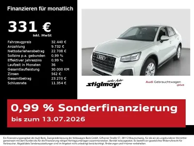 Gebraucht Audi Q2 Advanced Plus 150 PS (110 kW) 2025 Tausilber metallic SUV