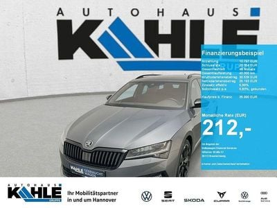 Gebraucht Skoda Superb SportLine 150 PS (110 kW) 2023 Grau Kombi