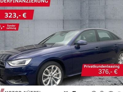 Begagnad Audi A4 Advanced Plus 204 HK (150 kW) 2022 Blå Sedan