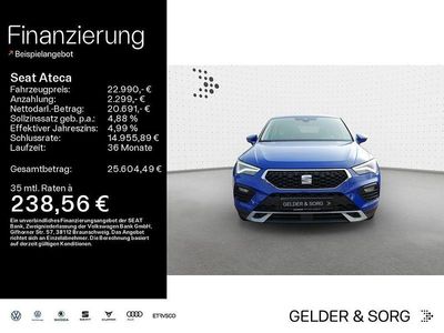Gebraucht Seat Ateca Beats 150 PS (110 kW) 2022 Blau SUV