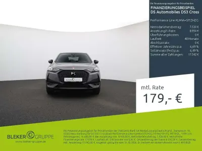 Gebraucht DS Automobiles DS3 Performance 101 PS (74 kW) 2022 Platinium grau met. Kleinwagen