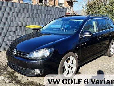 Gebraucht VW Golf VII Comfortline 140 PS (102 kW) 2012 Schwarz Kombi