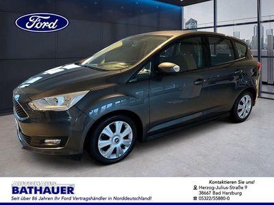 Gebraucht Ford C-MAX Trend 125 PS (91 kW) 2017 Magnetic grau Van / Kleinbus