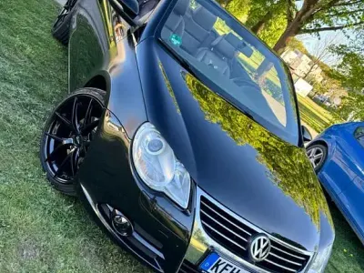 Brugt VW Eos Edition 200 HK (147 kW) 2009 Sort Cabriolet