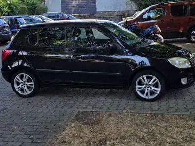 Gebraucht Skoda Fabia SportLine 105 PS (77 kW) 2008 Schwarz Kleinwagen