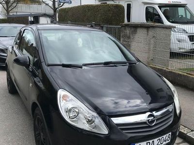 Gebraucht Opel Corsa Selection 69 PS (50 kW) 2010 Schwarz Kleinwagen