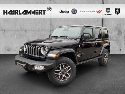 Gebraucht Jeep Wrangler Sahara 272 PS (200 kW) 2024 Schwarz SUV