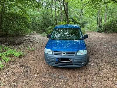 Gebraucht VW Caddy 105 PS (77 kW) 2005 Blau Van / Kleinbus