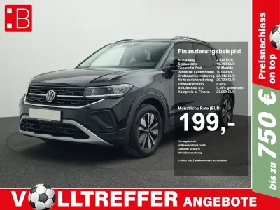 Gebraucht VW T-Cross Goal 116 PS (85 kW) 2025 Schwarz SUV