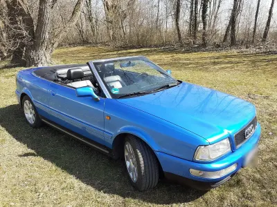 Gebraucht Audi Cabriolet 125 PS (91 kW) 1998 Blau Cabrio