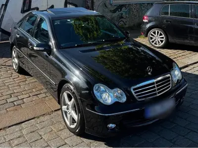 Gebraucht Mercedes C230 Avantgarde 2006 Schwarz Limousine