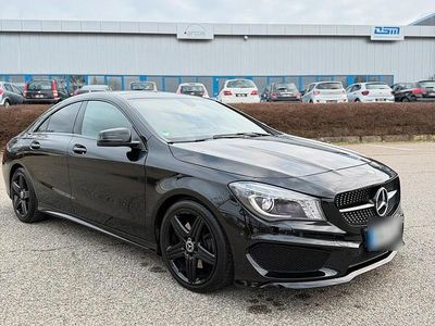 Usata Mercedes CLA220 AMG 170 CV (125 kW) 2014 Nero Berlina
