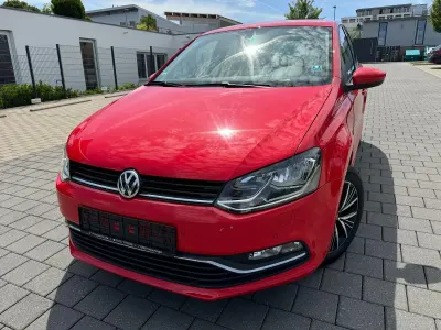Gebraucht VW Polo Allstar 75 PS (55 kW) 2016 Rot Kleinwagen