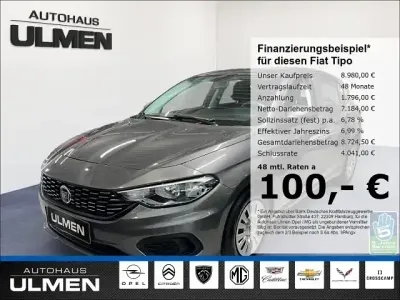 Gebraucht Fiat Tipo Pop 120 PS (88 kW) 2016 Grau Limousine