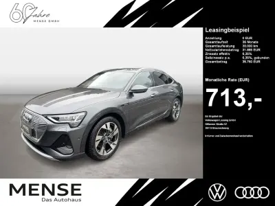 Brugt Audi e-tron Sportback S-Line 230 kW (313 HK) 2020 Grå SUV
