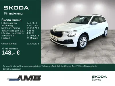 Usata Skoda Kamiq Selection 95 CV (69 kW) 2025 Bianco SUV