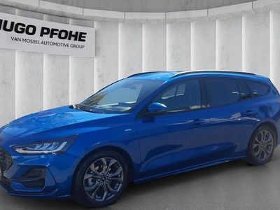 Blau Gebraucht 2024 Ford Focus ST-Line X Kombi | 23.950 € (Fairer Preis)