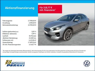 Gebraucht Kia XCeed Spirit 136 PS (100 kW) 2021 Silber SUV
