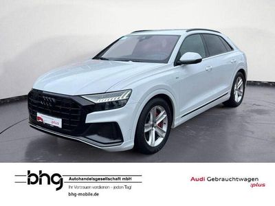 Second-hand Audi Q8 S-Line 381 CP (280 kW) 2022 Alb SUV