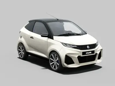 Neu Aixam Coupe GTI 2026 Weiß Coupé
