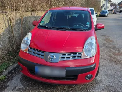 Gebraucht Nissan Note 2006 Rot Kleinwagen