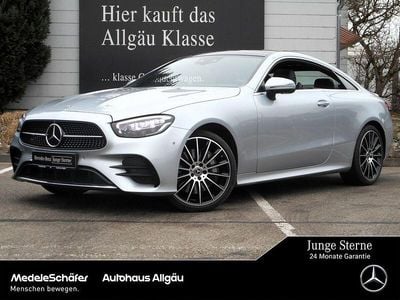 Lack hightechsilber Gebraucht 2022 Mercedes E400 AMG Coupé | 53.980 € (Etwas zu teuer)