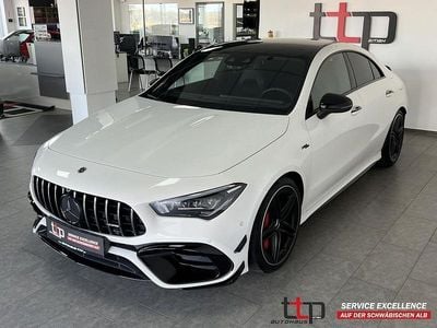 Gebraucht Mercedes CLA45 AMG AMG 421 PS (309 kW) 2021 Polarweiss  unilack Coupé