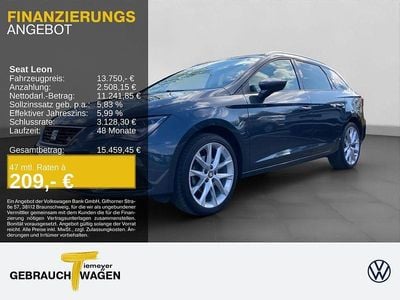 Gebraucht Seat Leon FR 131 PS (96 kW) 2019 Grau Limousine