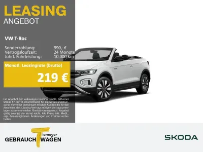 Brugt VW T-Roc Cabriolet Goal 116 HK (85 kW) 2025 Hvid Cabriolet