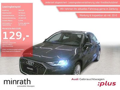 Grau Gebraucht 2024 Audi A3 Advanced Limousine | 23.860 € (Superpreis)