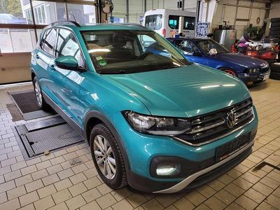 Reef blue metallic Gebraucht 2023 VW T-Cross Style SUV | 21.890 € (Guter Preis)