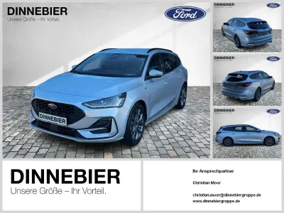 Gebraucht Ford Focus ST-Line X 155 PS (114 kW) 2024 Moondust silver met Kombi