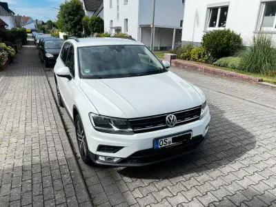 Gebraucht VW Tiguan Highline 150 PS (110 kW) 2017 Weiß SUV