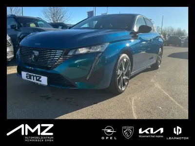 Neu Peugeot 308 Allure 136 PS (100 kW) 2025 Obsession blau Limousine