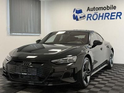 Schwarz Gebraucht 2022 Audi e-tron GT quattro Design Limousine | 54.900 € (Superpreis)