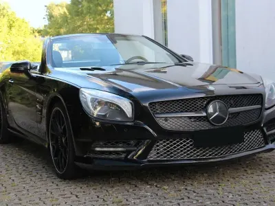 Gebraucht Mercedes SL500 AMG 435 PS (319 kW) 2012 Schwarz Cabrio