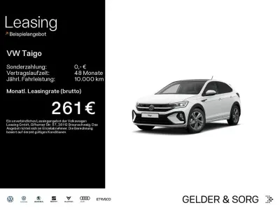 Używany VW Taigo R-line 150 KM (110 kW) 2023 Biały SUV