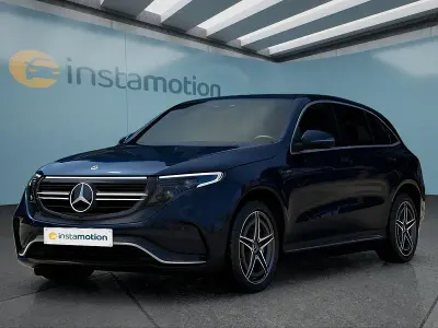 Gebraucht Mercedes EQC400 300 kW (408 PS) 2022 Blau SUV