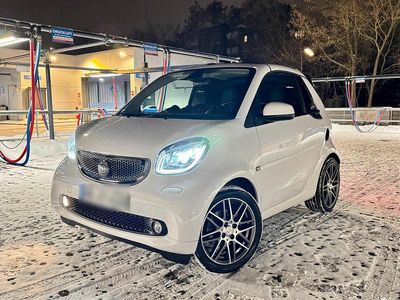 Gebraucht Smart ForTwo Cabrio Brabus 90 PS (66 kW) 2016 Weiß Cabrio