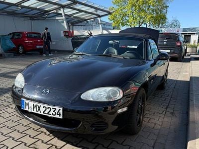 Second-hand Mazda MX5 110 CP (80 kW) 2004 Negru Cabrio