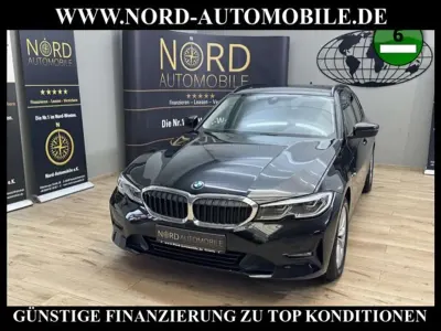 Begagnad BMW 320e Sport Line 163 HK (119 kW) 2021 Svart Kombi