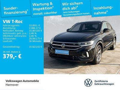 Gebraucht VW T-Roc R-line 150 PS (110 kW) 2024 Schwarz SUV