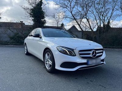Usata Mercedes E220 Avantgarde 194 CV (142 kW) 2017 Bianco Berlina